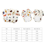 Pet Comfort Summer Clothes Animal Print Cute Dog T-shirt - GreenFur