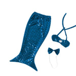 Pet Costume Props Mermaid Style Funny Swimsuit for Dogs Cats - GreenFur