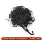 Pet Curly and Afro Wig Wig for Dogs Halloween Accessories - GreenFur