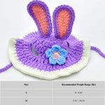 Pet Cute Headpiece Knitted Cosplay Hat for Cats - GreenFur