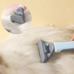 Pet Deshedding Comb for Long and Thick Hair Cats - GreenFur