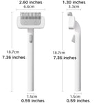 Pet Deshedding Tools Anti Knot Dog Pet Grooming Comb - GreenFur