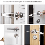 Pet Door Holder Latch Bright White Cat Door Holder Latch - GreenFur