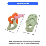 Pet Durable Teething Toy Heart - Shaped TPR Dog Chew Toy - GreenFur