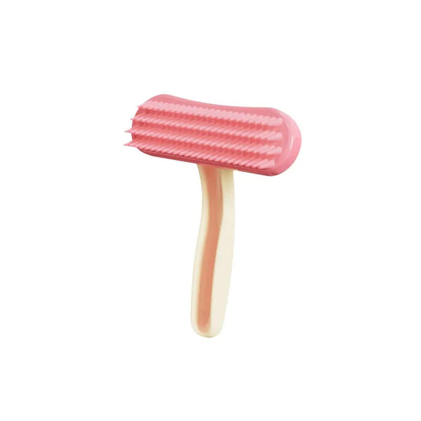 Pet Grooming Comb Hair Removal Silicone Soft Teeth Rabbit Brush - GreenFur