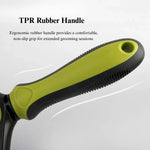 Pet Grooming Comb Three in One Detangling and Dematting Tool - GreenFur
