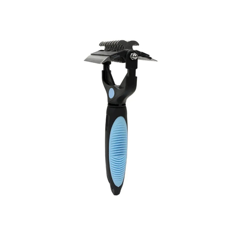 Pet Grooming Comb Three in One Detangling and Dematting Tool - GreenFur