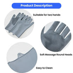 Pet Grooming Gloves for Cleaning Loose Hair and Dirt Removal - GreenFur