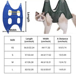 Pet Grooming Hammock Cat Dog Nail Trimming Small and Medium Cat and Dog Grooming Hammock - GreenFur