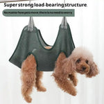 Pet Grooming Hammock Cat Dog Nail Trimming Small and Medium Cat and Dog Grooming Hammock - GreenFur