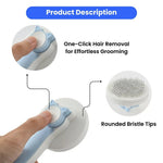 Pet Grooming Tool Pet Self Cleaning Slicker Brush - GreenFur