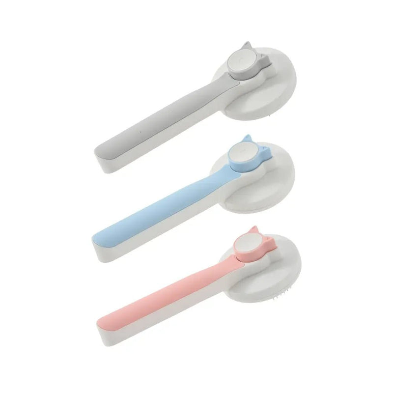 Pet Grooming Tool Pet Self Cleaning Slicker Brush - GreenFur