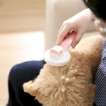 Pet Grooming Tool Pet Self Cleaning Slicker Brush - GreenFur