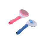 Pet Hair Remover Comb One - click Self Cleaning Pet Brush - GreenFur