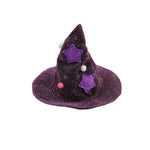 Pet Halloween Purple Cloak and Hat Costume Set - GreenFur
