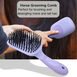 Pet Horse Grooming Cleaning Washing Hair Horse Brush - GreenFur