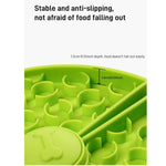 Pet IQ Rotating Feeder Three - layer Pet Slow - Feeding Bowl - GreenFur