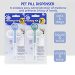 Pet Medical Feed Dispenser Tool Dog Cat Syringe Pet Pill Shooter - GreenFur