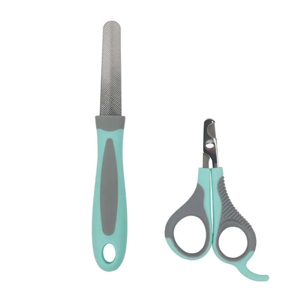Pet Nail Clipper and File Set for Cats - GreenFur