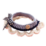 Pet Neck Accessory Cute Knitted Cat Collar - GreenFur