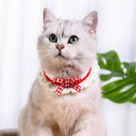 Pet Neck Accessory Cute Knitted Cat Collar - GreenFur
