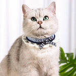Pet Neck Accessory Cute Knitted Cat Collar - GreenFur