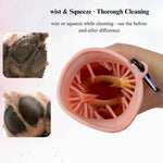 Pet Paw Cleaner Cup with Massage Bristles for Dogs and Cats - GreenFur