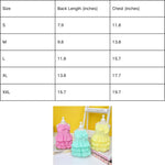 Pet Princess Dress With Layered Puffy Skirt And Candy Colors - GreenFur