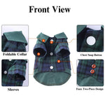 Pet Shirt Faux Two - Piece Dog Outfit for Parties - GreenFur