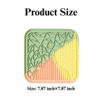 Pet Silicone Slow - Eating Mat With Suction Cups For Healthy Eating - GreenFur