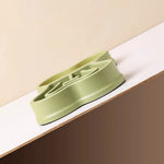 Pet Slow - feeding Bowl Dog Silicone Licking Mat Dog Bowl - GreenFur