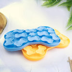 Pet Slow - feeding Plate Silicone Feeding Mat Silicone Bone - shaped Pet Slow - feeding Mat - GreenFur