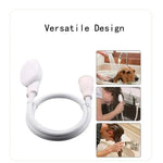Pet Sprayer Attachment Flexible Hose Dog Bathing Hose Shower Set - GreenFur