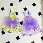 Pet Summer Tank Top Skirt with Bow Design - GreenFur