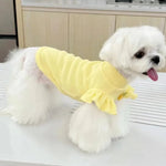Pet Summer Thin Breathable Strawberry Waffle Dog Short Sleeve - GreenFur