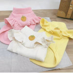Pet Summer Thin Breathable Strawberry Waffle Dog Short Sleeve - GreenFur