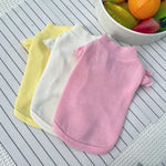 Pet Summer Thin Breathable Strawberry Waffle Dog Short Sleeve - GreenFur