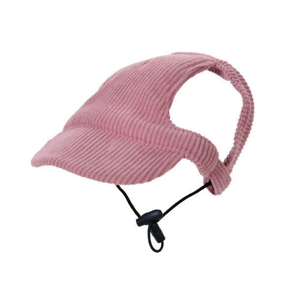 Pet Sun Hat with Ear Holes Outdoor Shade Cap for Dogs and Cats - GreenFur