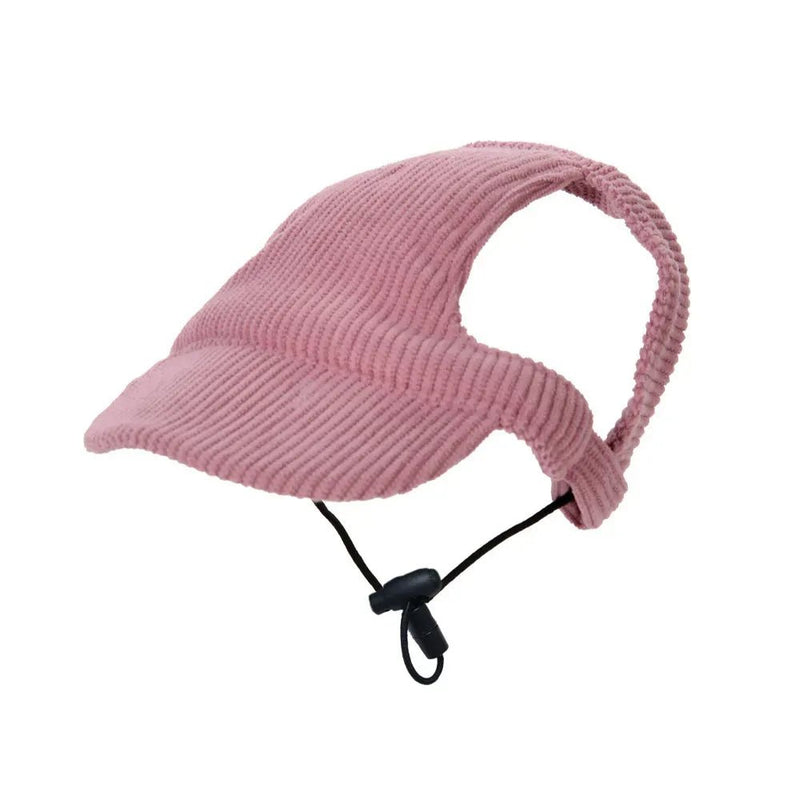 Pet Sun Hat with Ear Holes Outdoor Shade Cap for Dogs and Cats - GreenFur