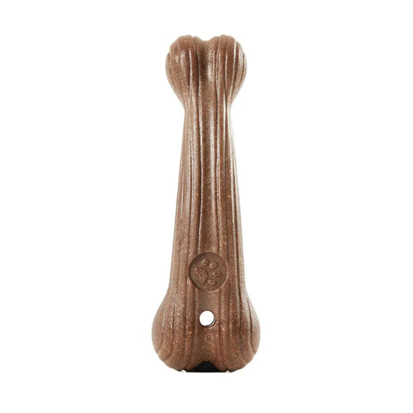 Pet Teeth Grinding Toy Bone Shape Interactive Training Toy - GreenFur