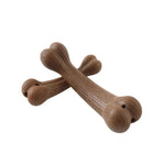 Pet Teeth Grinding Toy Bone Shape Interactive Training Toy - GreenFur
