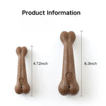 Pet Teeth Grinding Toy Bone Shape Interactive Training Toy - GreenFur