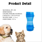 Pet Water Bottle Portable Water Bottle For Dog Collapsible Water Dispenser - GreenFur