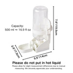 Pet Water Dispenser Feeder for Cage Small Animal Rabbit Drinking Bottle - GreenFur