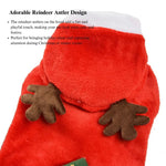 Pet Xmas Dress Up Clothes Dog Christmas Clothes Costume - GreenFur