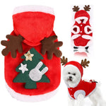 Pet Xmas Dress Up Clothes Dog Christmas Clothes Costume - GreenFur
