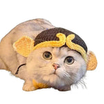 Pigsy - Inspired Pet Headpiece Funny Cosplay Costume for Cats and Dogs - GreenFur