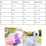 Pink Peach Blossom Dress For Small Dogs - GreenFur