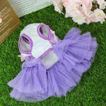 Pink Peach Blossom Dress For Small Dogs - GreenFur