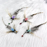 Plankton Wand Attachments Feather Cat Toys - GreenFur